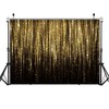 WOLADA Gold Backdrop Black and Gold Backdrop Glitter Backdrop Gold