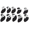 Pack of 10 Golf Iron Headcover Golf Club Head Cover