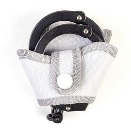 Vulcanforce Open-Top Handcuff Case Pouch - Quick Release Design, Durable Nylon, Secure Fit - Compatible with Standard Police Handcuffs