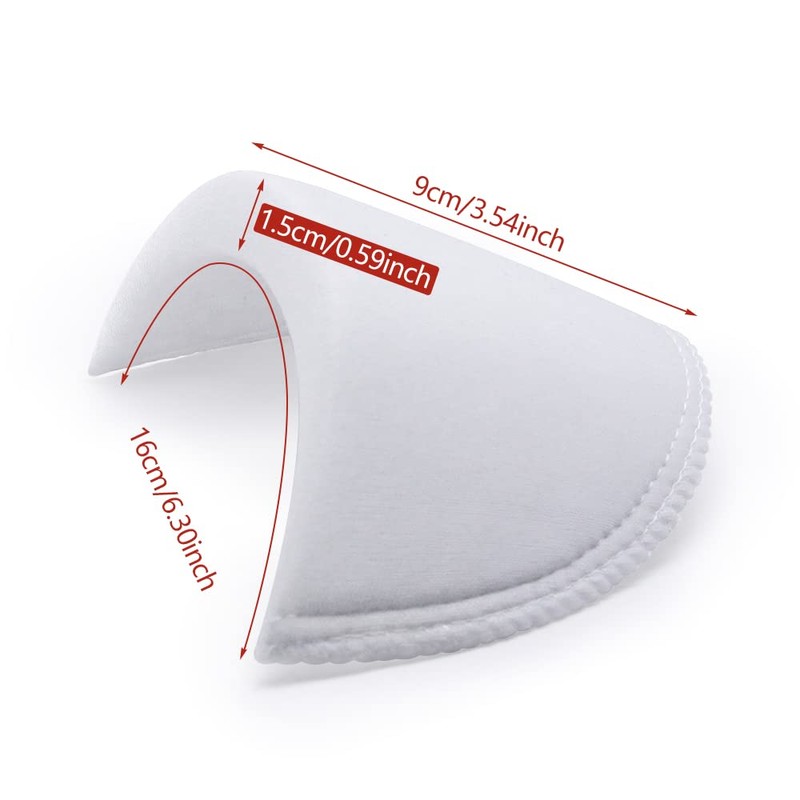 Jamsinmu 4 Pairs Shoulder Pads Foam Practical Push Up Pads