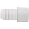 Spears 460 Series PVC Pipe Fitting, Adapter, Schedule 40, White,