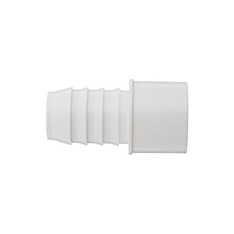 Spears 460 Series PVC Pipe Fitting, Adapter, Schedule 40, White,