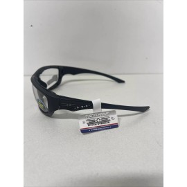 Epoch Foam Safety Glasses EE6452 Black with Rhinestones on Side Photochromic New
