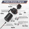 muge racing 400ml Oil Catch Can Kit Universal for Cars/Trucks,