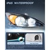 Nilight Headlight Assembly for 2002 2003 2004 Toyota Camry LE/XLE