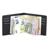 Money Clip Wallet LEAS, Genuine Leather, black - ''LEAS Special