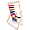 MAGIKON Wooden Counting Number Frame, 10 Rows Abacus for Kids