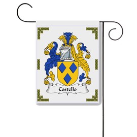 Carpe Diem Designs Costello Coat of Arms/Costello Family Crest 11 X 15 Garden Flag – Made in The U.S.A.