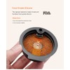 Refillable Coffee Capsules, Stainless Steel Coffee Pods Compatible with Tassimo