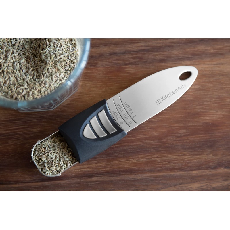 KitchenArt Stainless Steel Pro Adjust-A-Tablespoon, Adjustable Tablespoon