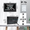 Johnziny Digital Day Clock 7 Inch,Calendar Clock,Dementia Clocks for Seniors,Clock