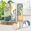 UBTKEY Car Tissue Holder with 3-ply Facial Tissues Bulk, Round