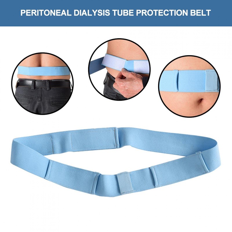 Peritoneal Dialysis Tube Strap, Catheter Fixing Device Abdominal Dialysis Belt,