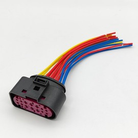 2X Headlight Connector Pigtail Xenon HID 68305265AA for 13-18 DOD.ge Ram 1500 2500