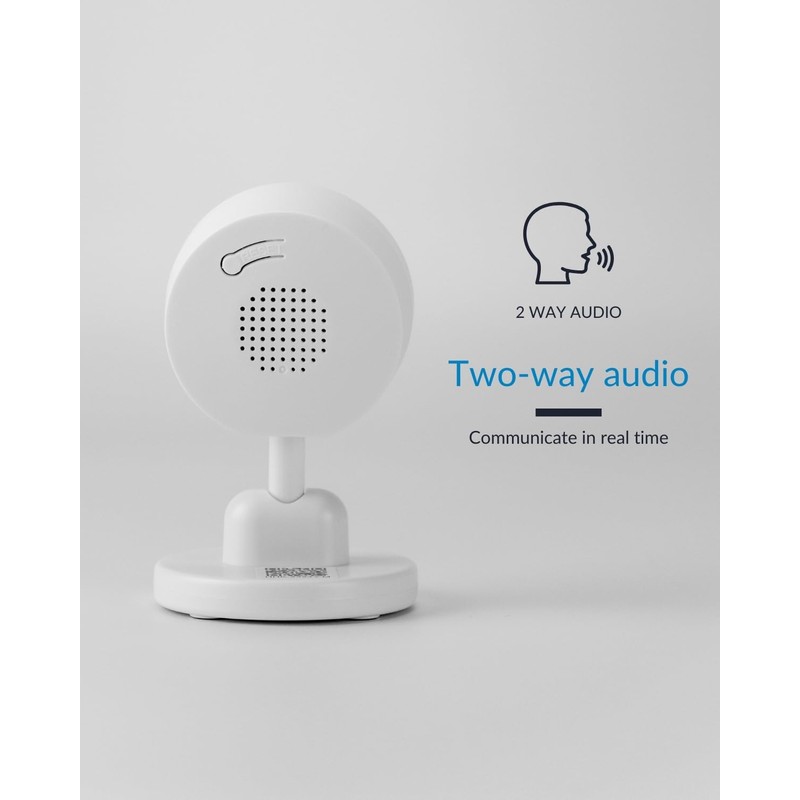 HESTIA Indoor Camera, 3MP Wifi Security Camera Indoor, Indoor Camera