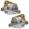 Caltric Rear Left Right Brake Caliper w/ Pads for Polaris