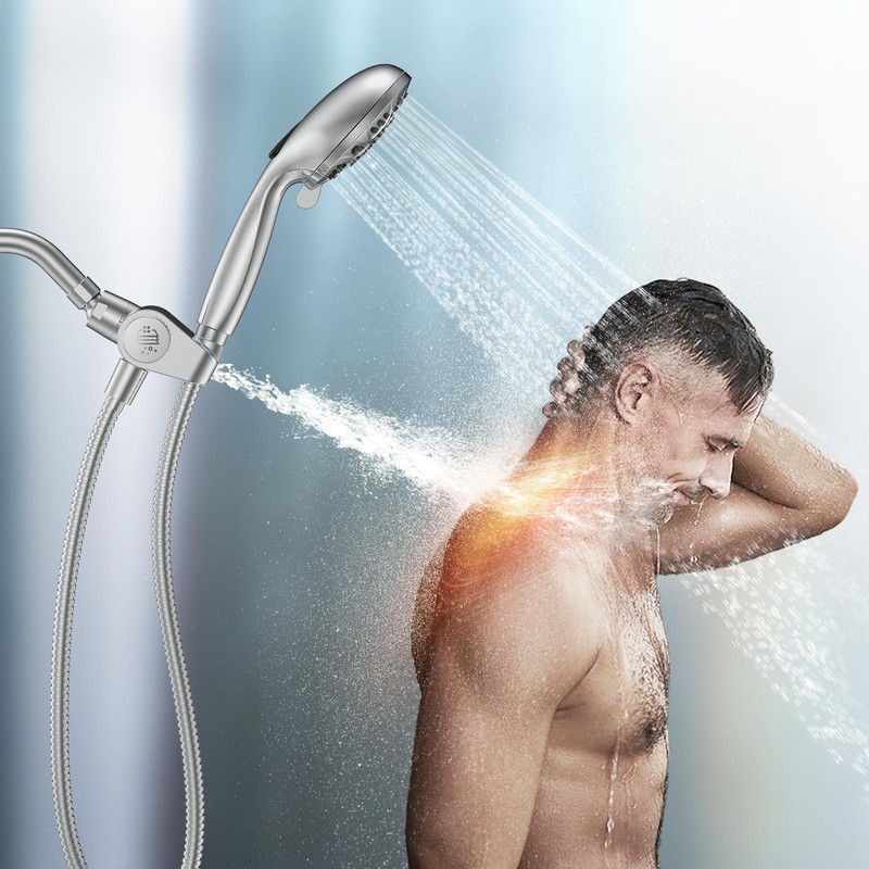 MakeFit Filtered Shower Head with Handheld Combo - Dual 2-in-1