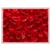 Czech 50-Piece Glass Beads, 6x9mm, Teardrop Siam Red