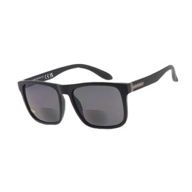 Tumaron Bay Captiva Model - Stylish Bifocal Sunglasses in Black with Discreet Reading Window in the Bottom of the Lenses in Different Strengths Quality and Design for Little Money