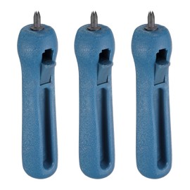 sourcing map 3pcs Drip Irrigation Hole Punch Tool 4mm Drip Hose Irrigation Hole Opener Irrigation Drilling Tools Garden Drill Hose Connector Puncher for Lawn Garden Watering
