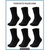 Occulto Women's Warm Thermal Socks Pack of 6 (Model: Smilla),