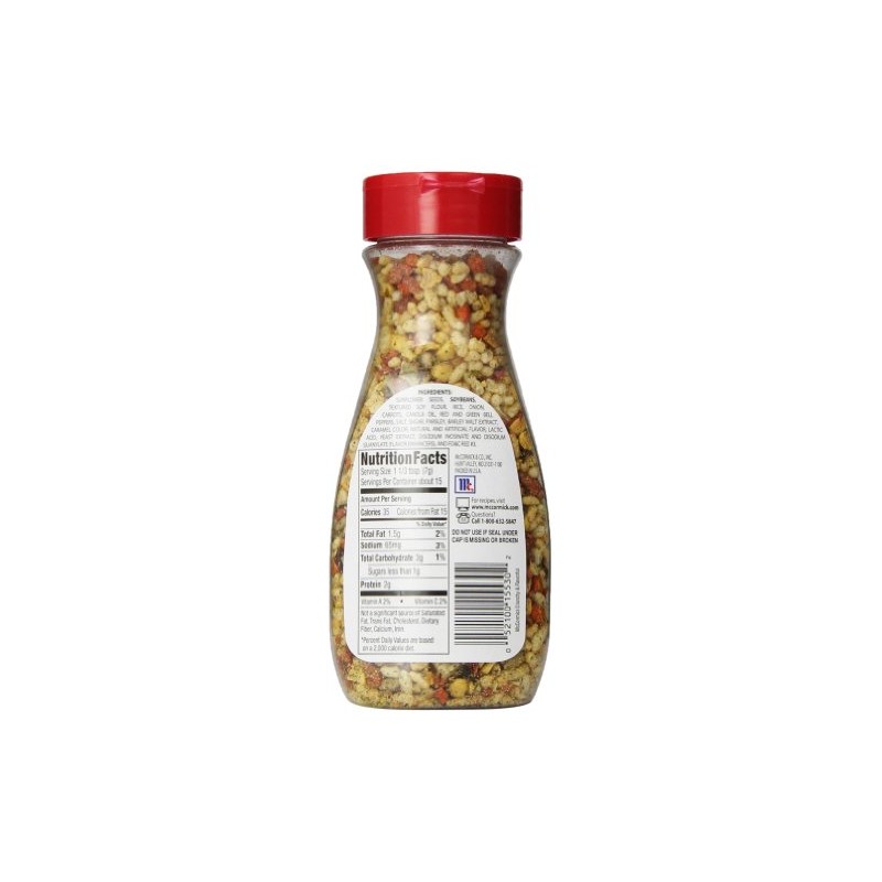 McCormick, Salad Toppins, Crunchy & Flavorful, 3.75oz Bottle (Pack of