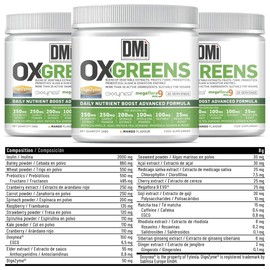 DMI Oxgreens – 240 g – Daily Nutrient Food – Flavour: Mango