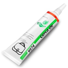 Cerca de Leather Glue,Adhesive Clear,Permanent， Strong, Waterproof，for Sofas, Car Seats, Purses, Professional Leather Repair and bonding, 2 oz.