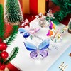 ACEmedia Crystal Cut Butterfly Animal Ornament Decoration for Office Table