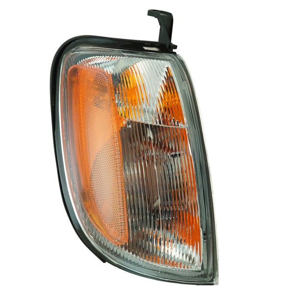 TRQ Passenger Side Corner Light Assembly Compatible with 1998-2000 Frontier