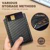 DOMIPHIE Men's Wallet, Trifold Black, Modern
