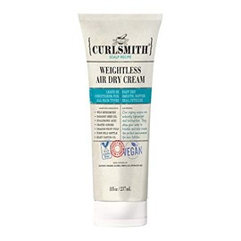 Curlsmith - Weightless Air Dry Cream - Vegan Leave-In Conditioner for Any Hair Type, Smooths Hair (237ml)