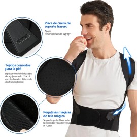 Chaleco Corrector De Postura Ortopdico Lumbar Unisexntía