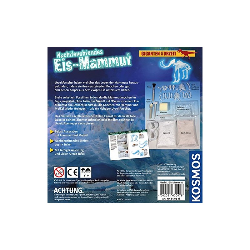 Kosmos 630478 - Glow in the Dark Ice Mammoth