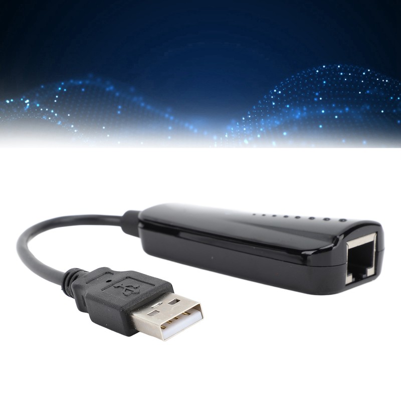 USB 2.0 Fast Ethernet LAN Adapter 10 100Mbps Plug and