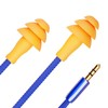 Work Earplug Headphones, Cuzabe Earbuds Wired in Ear Headphones for