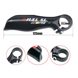 RXL SL Carbon Bicycle Bar End MTB Bike Bar Ends Handlebar Extender Carbon Fiber Ergonomics Design Mountain Bike Handlebar Carbon Bar Ends 22.2mm