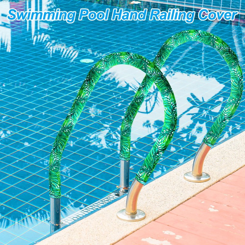 Junkin Pool Handrail Cover Swimming Pool Hand Rail Cover 4