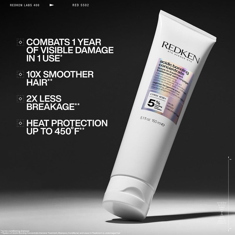 Redken Acidic Bonding Concentrate Tratamiento Reparador Sin Enjuague 150 ml