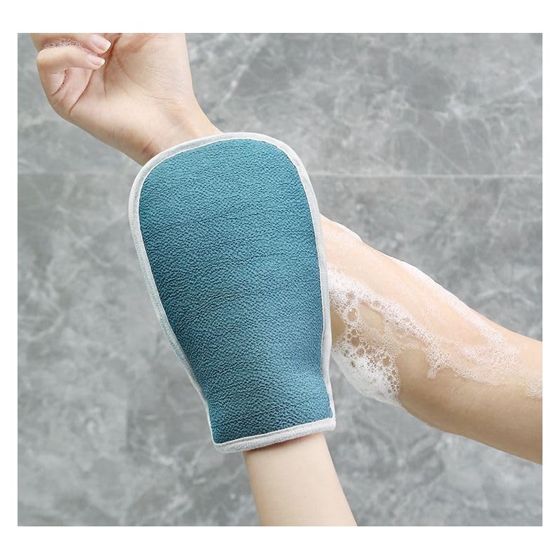 Plus Nao Akasuri 3-Piece Set, Scouring Gloves, Scrubbing Mittens, Body