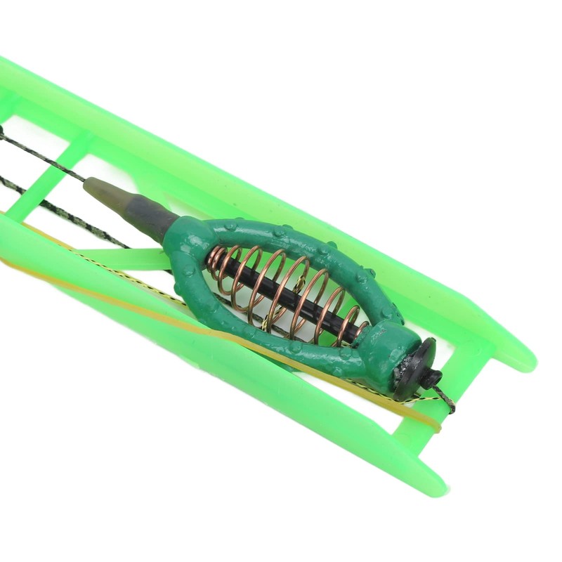 Alomejor Fishing Inline Feeder Cage with Lead Sinker Durable Fishing
