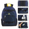 Trail maker 24 Pack Wholesale Multipocket Backpacks with Luggage Straps