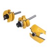 3Pcs Rail Stile Router Bits Roman Ogee Bit Woodworking Groove