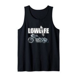 Lowlife Bagger Motorcycle . Chicano Vicla, Lowrider Bikes Tank Top