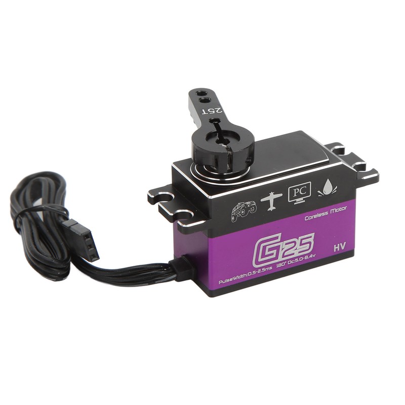 Metal Gear Servo Fully Waterproof Servo System High Speed Response