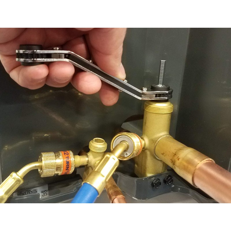 Uniweld 70074 Offset Ratchet (3/16,1/4,5/16,3/8) with DHVA Dual Hex Wrench