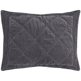 Rizzy Home Collin Sham, King Size, Anthrazit