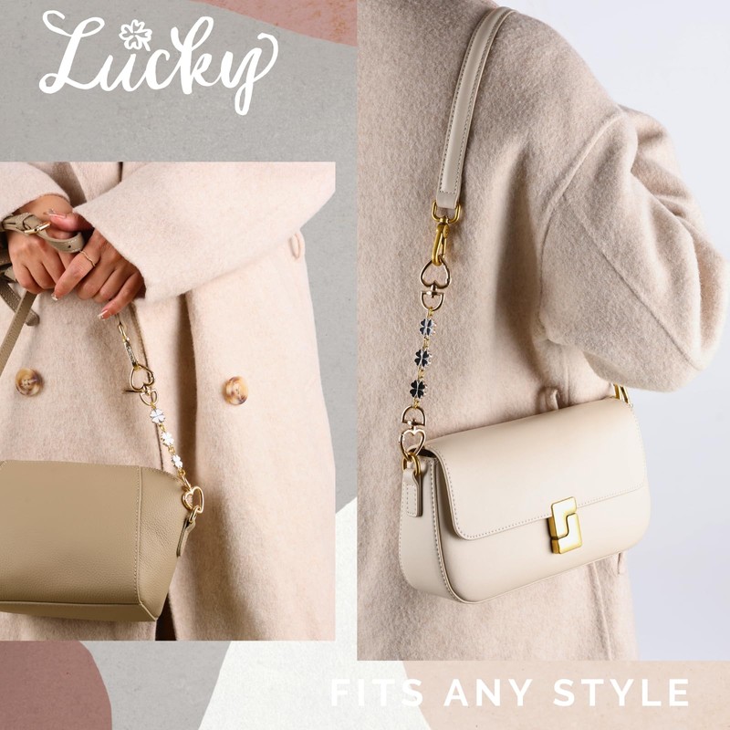 VeekyVicky Purse Strap Extender for Handbag Bag, Chain Strap Replacement