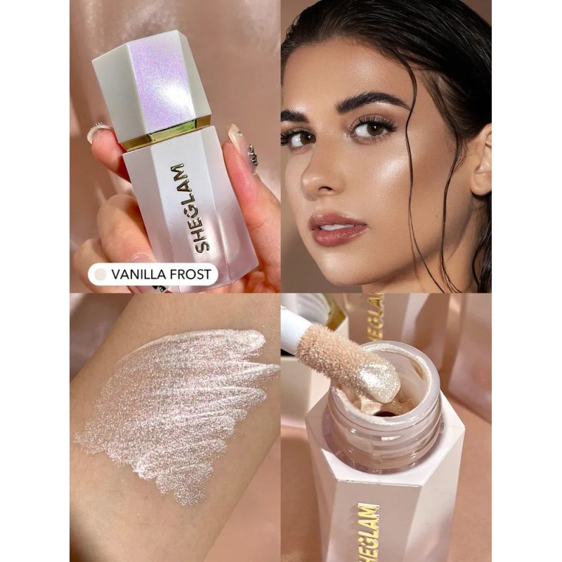 Sheglam Iluminador Líquido Glow Bloom - Vanilla Frost