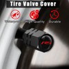 Aluminum 4pcs Tire Valve Cap Cover Set Compatible with Camaro